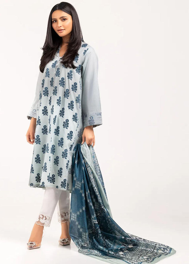 Gul Ahmed Casual Pret Printed Cambric 2 Piece Suit GA22P IPS-21-27