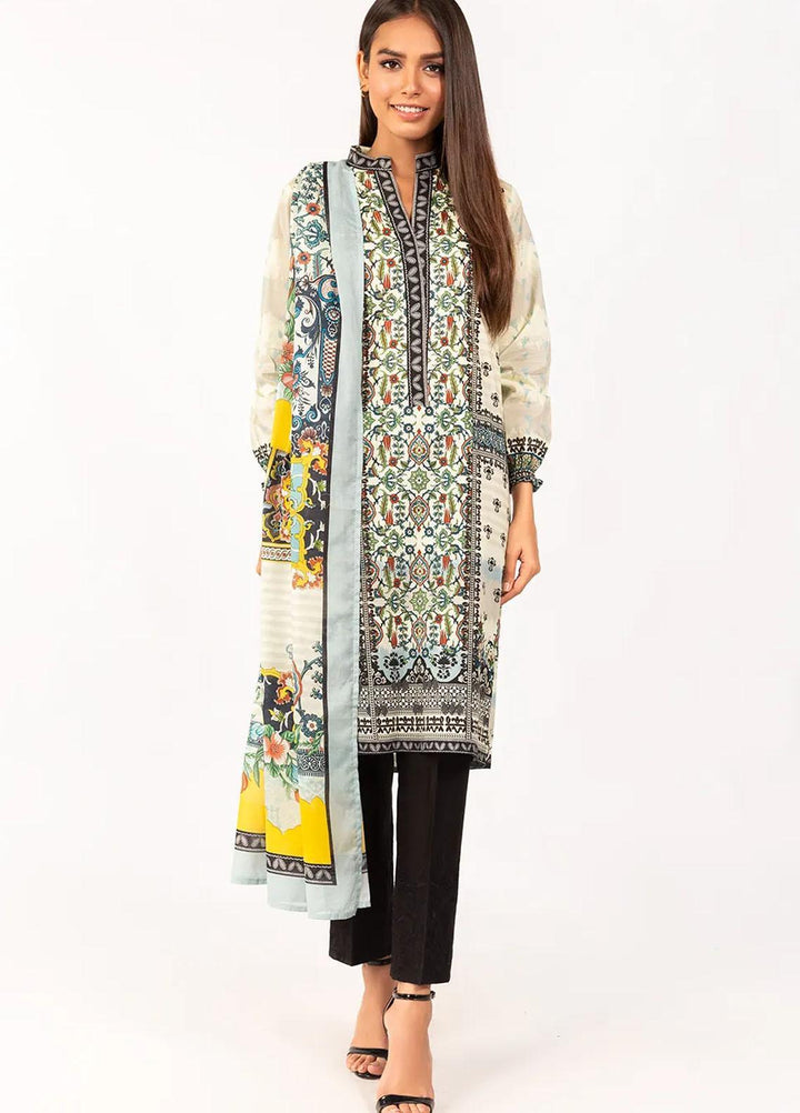 Gul Ahmed Casual Pret Printed Cambric 2 Piece Suit GA22P IPS-21-41 DP