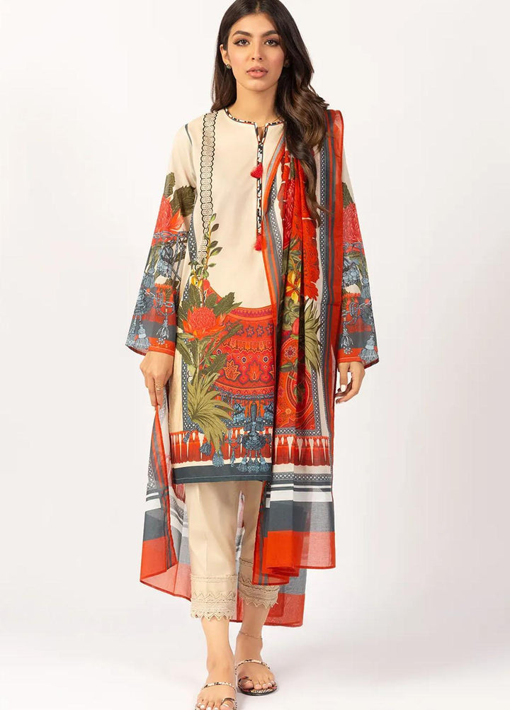 Gul Ahmed Casual Pret Embroidered Lawn 2 Piece Suit GA22P IPS-21-52 DP