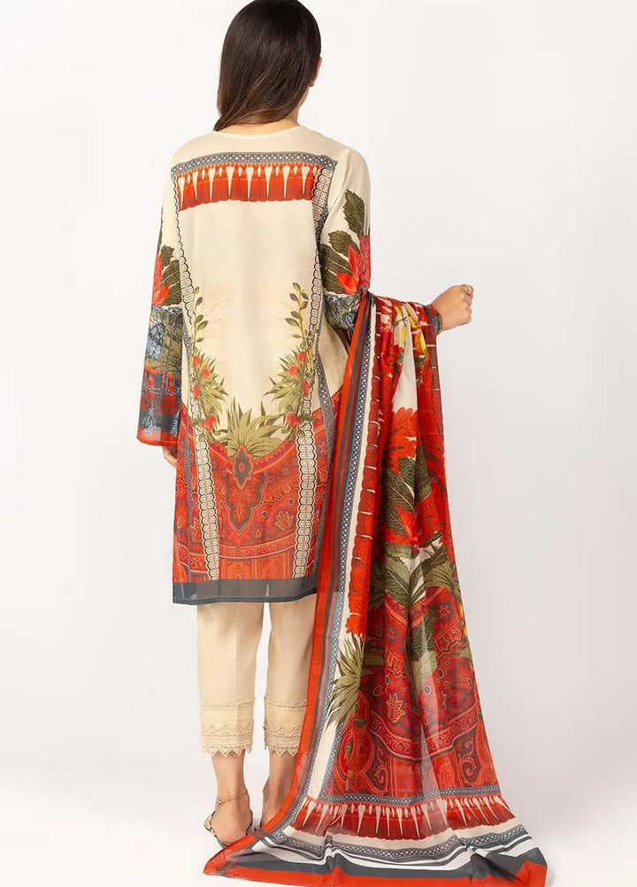 Gul Ahmed Casual Pret Embroidered Lawn 2 Piece Suit GA22P IPS-21-52 DP