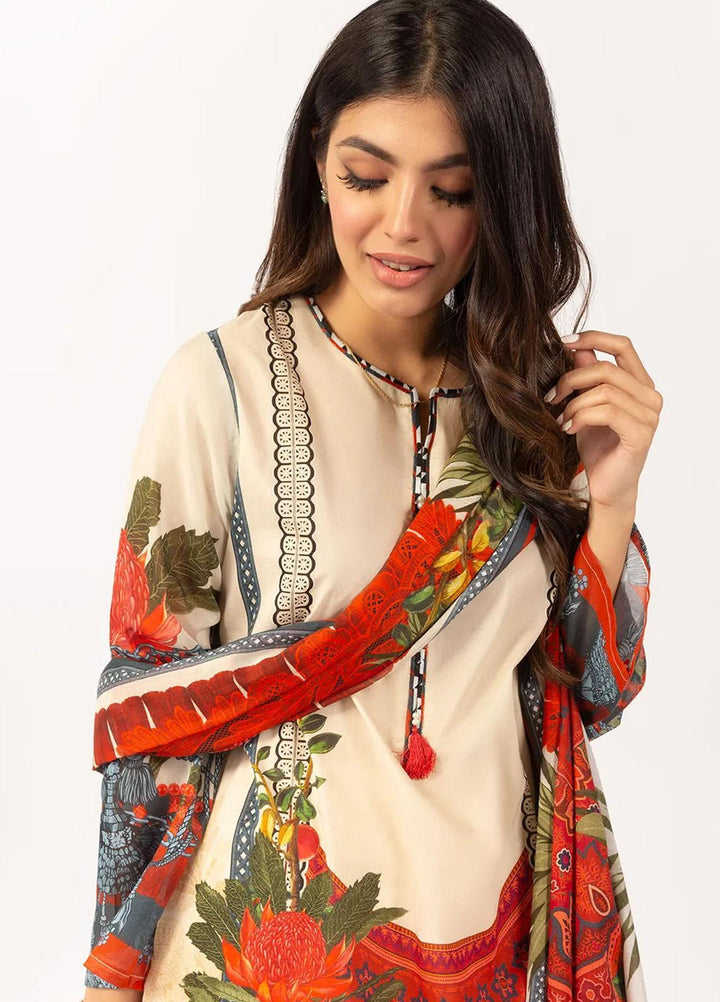 Gul Ahmed Casual Pret Embroidered Lawn 2 Piece Suit GA22P IPS-21-52 DP