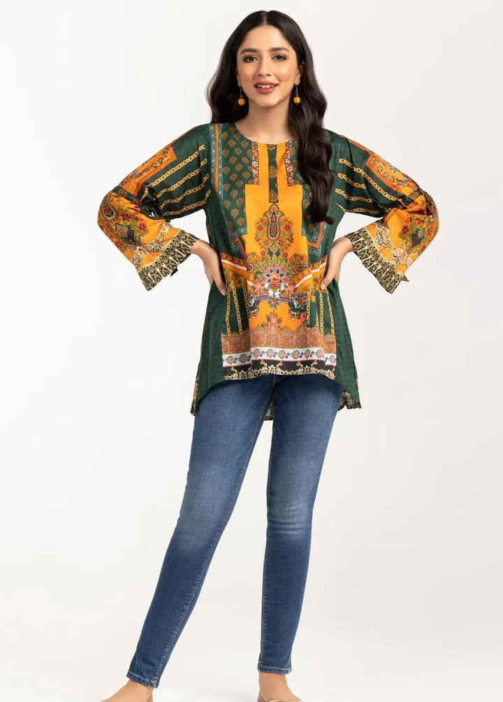 Gul Ahmed Pret Printed Cambric Shirt GA21P WGK-LWS-DP-183