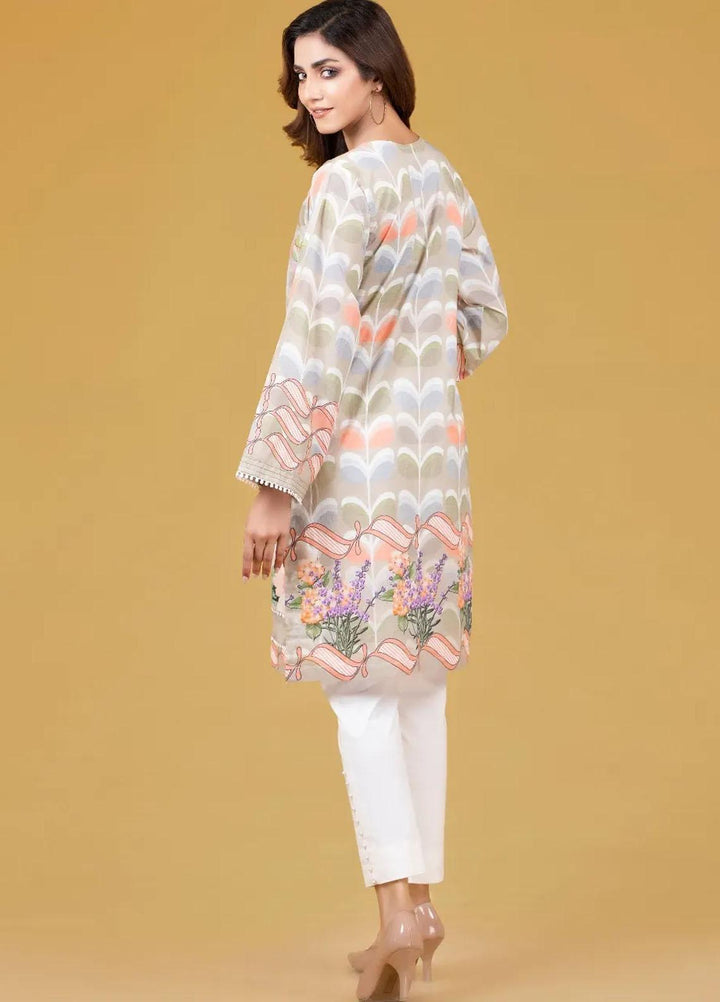 Gul Ahmed Casual Pret Printed Cambric Shirt GA22P WGK-LWS-DP-261