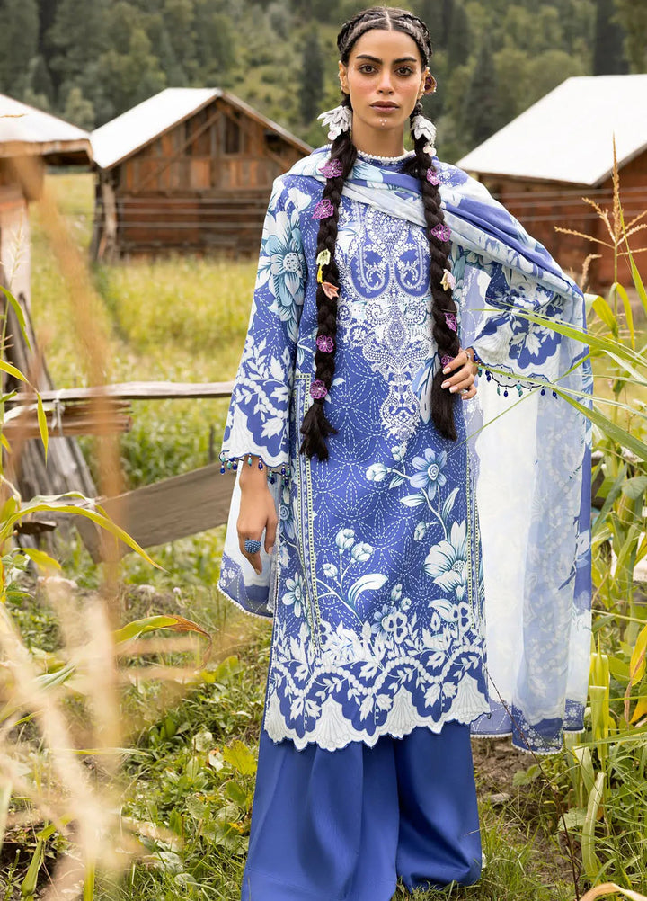 Gul Ahmed Printed Corduroy Suits Unstitched 3 Piece GA24UW CD-42002 - Winter Collection