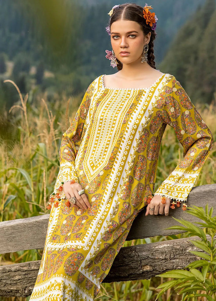 Gul Ahmed Printed Cotail Suits Unstitched 2 Piece GA24UW VT-42009 - Winter Collection