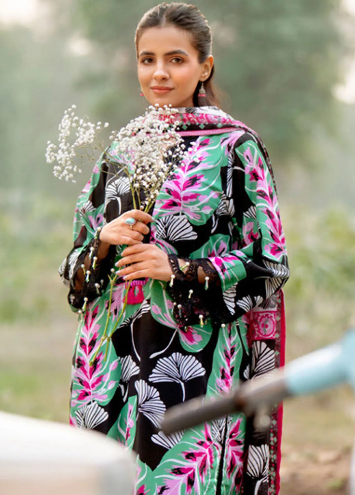 Gul Ahmed Printed Jacquard Suits Unstitched 3 Piece GA25DK CL-52478 - Summer Collection