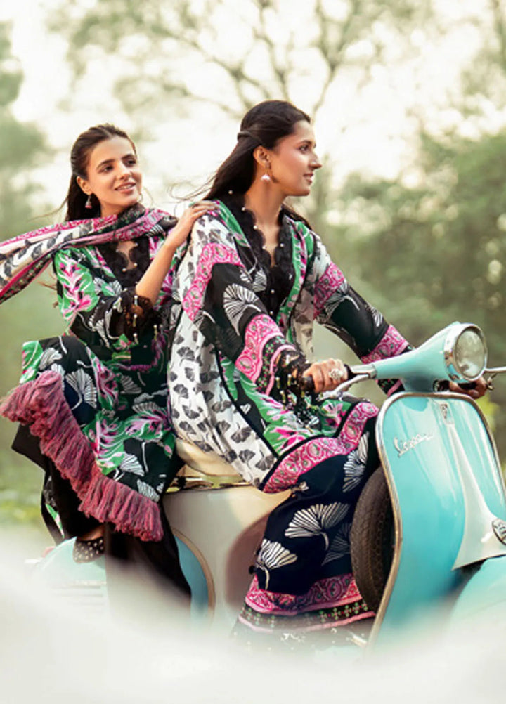 Gul Ahmed Printed Jacquard Suits Unstitched 3 Piece GA25DK CL-52478 - Summer Collection