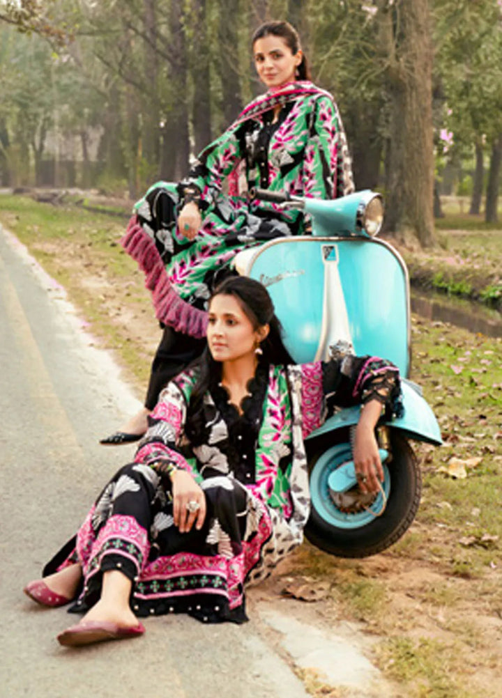 Gul Ahmed Printed Jacquard Suits Unstitched 3 Piece GA25DK CL-52478 - Summer Collection