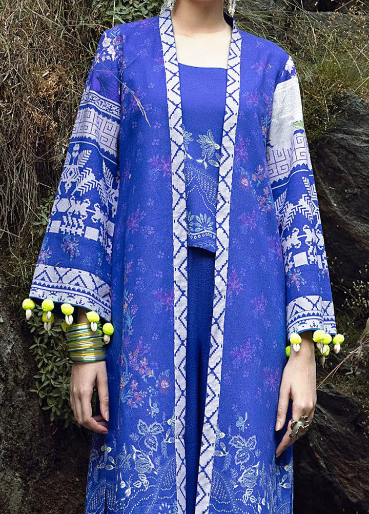 Gul Ahmed Printed Karandi Suits Unstitched 3 Piece GA24UW AY-42001 - Winter Collection