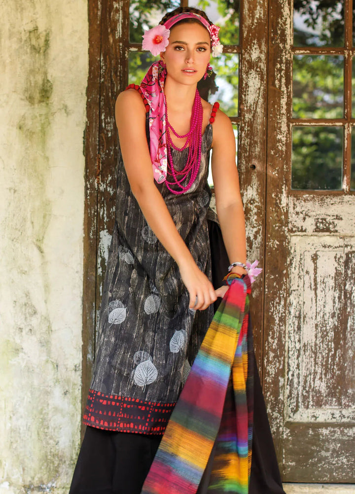 Gul Ahmed Printed Lawn Suits Unstitched 3 Piece GA25TJS CL-52061 - Summer Collection