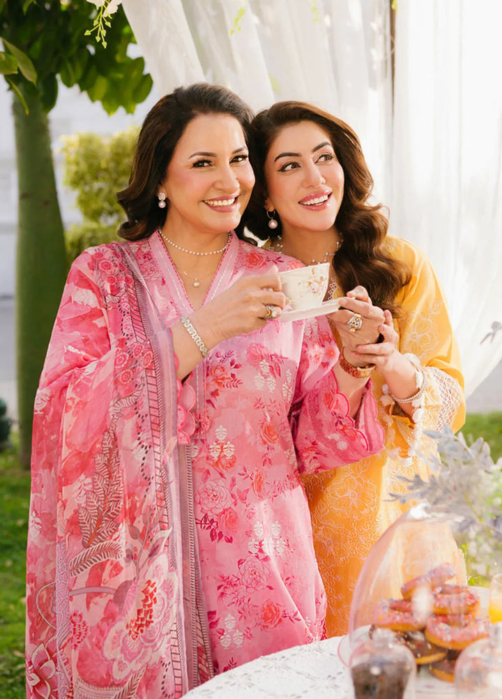 Gul Ahmed Printed Lawn Suits Unstitched 3 Piece GA25TM BM-52028 - Summer Collection