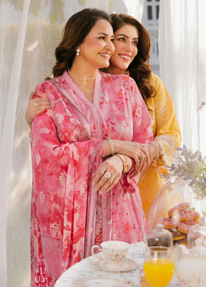 Gul Ahmed Printed Lawn Suits Unstitched 3 Piece GA25TM BM-52028 - Summer Collection