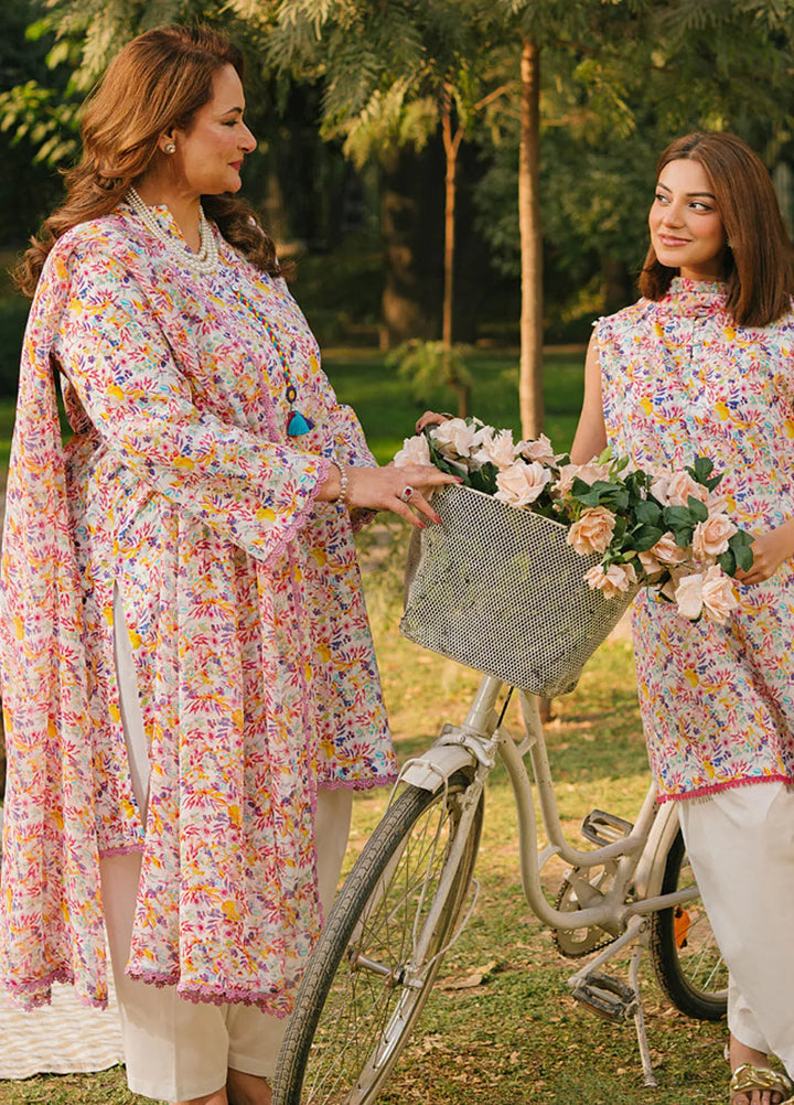 Gul Ahmed Printed Lawn Suits Unstitched 3 Piece GA25TM BM-52030 - Summer Collection