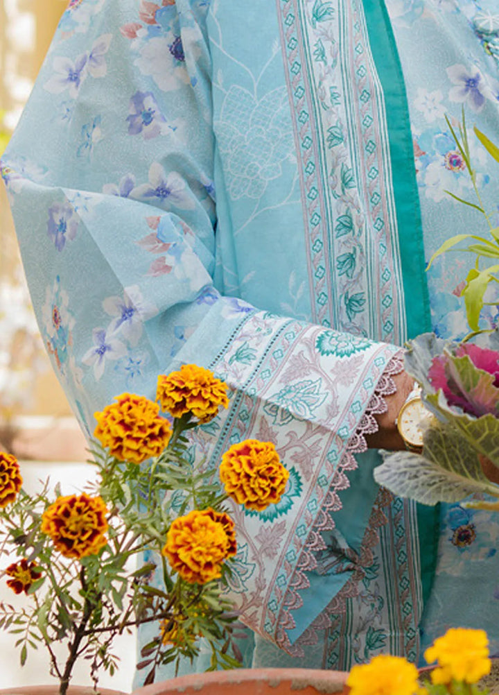 Gul Ahmed Printed Lawn Suits Unstitched 3 Piece GA25TM CL-52128 B - Summer Collection