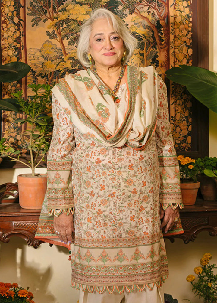 Gul Ahmed Printed Lawn Suits Unstitched 3 Piece GA25TM CL-52378 B - Summer Collection