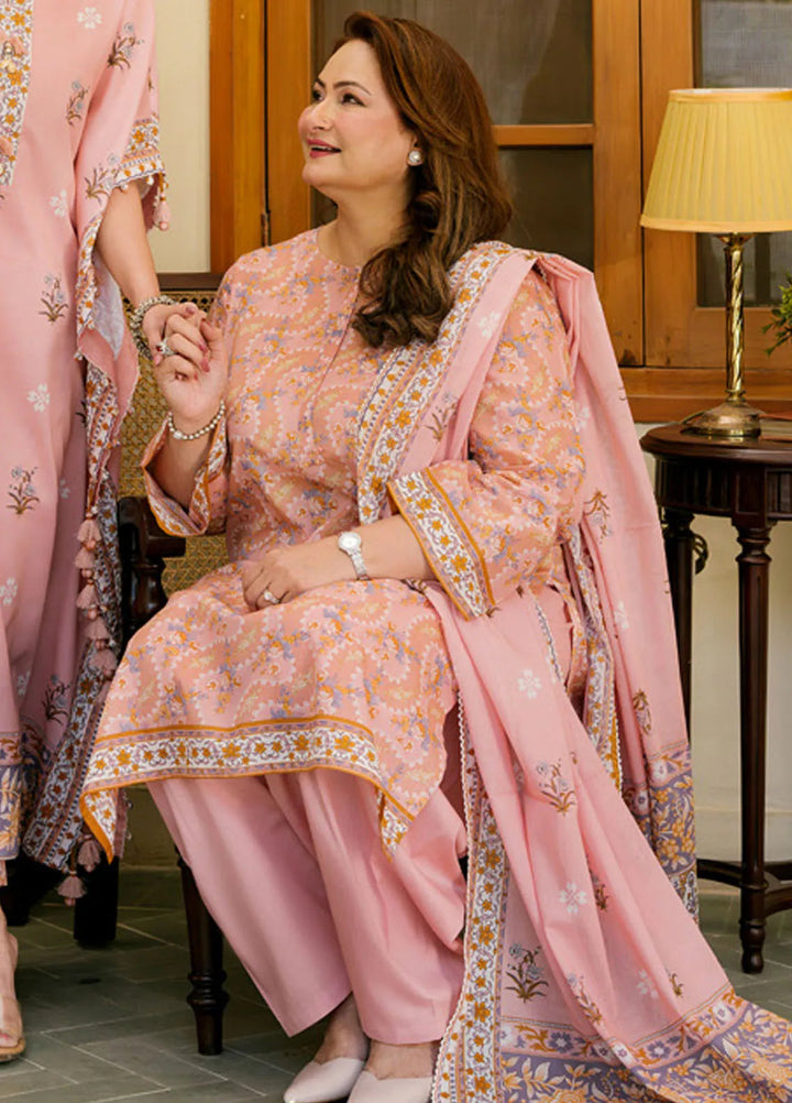 Gul Ahmed Printed Lawn Suits Unstitched 3 Piece GA25TM CL-52380 B - Summer Collection