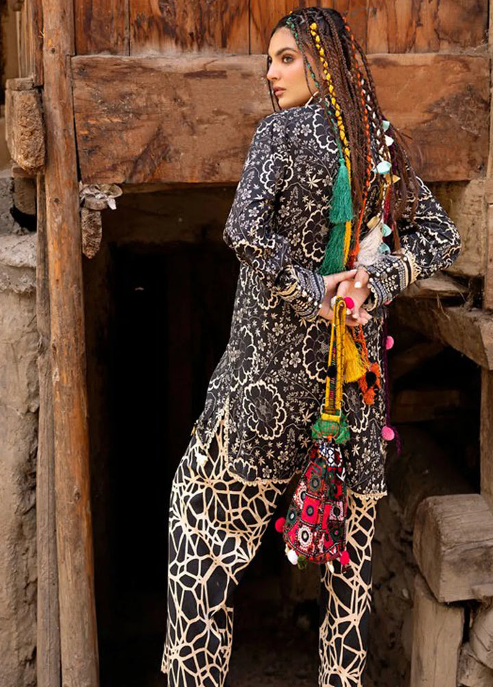 Gul Ahmed Printed Linen Suits Unstitched 2 Piece GA24UW VT-42005 - Winter Collection