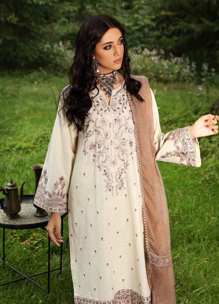 Gul Ahmed Embroidered Khaddar Suits Unstitched 3 Piece GA21JL AP-12025 - Winter Collection