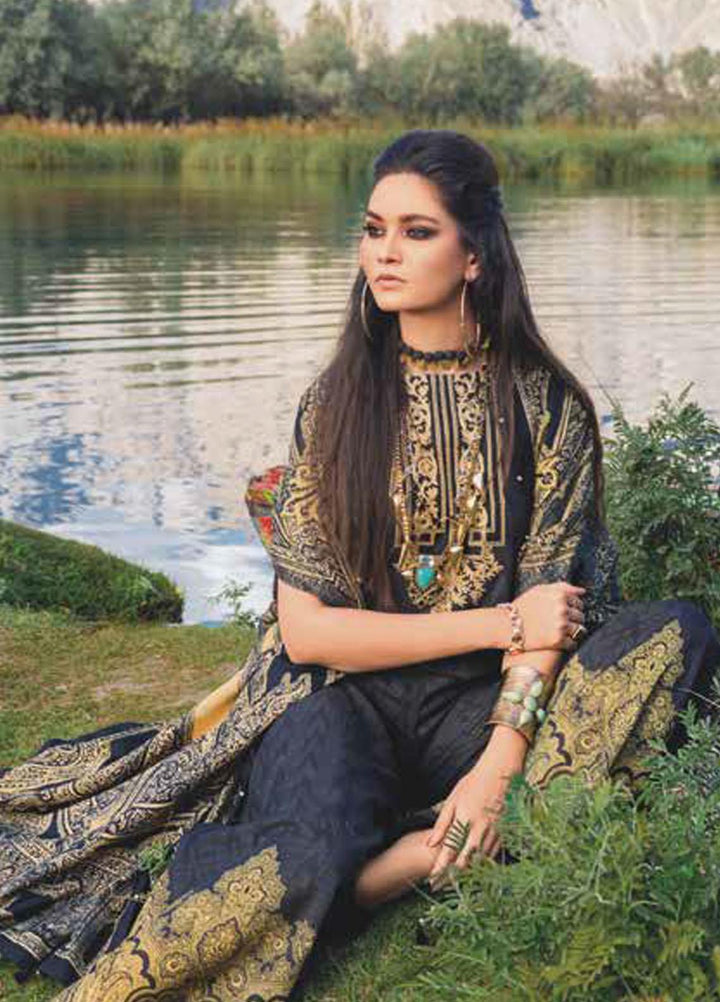 Gul Ahmed Embroidered Khaddar Suits Unstitched 3 Piece GA21JL PVS-12011 - Winter Collection
