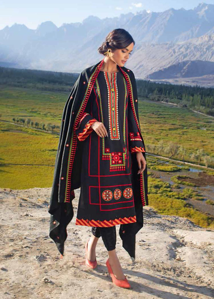 Pure Joy of Winter By Gul Ahmed Embroidered Khaddar Suits Unstitched 3 Piece GA22PJ AP-12059 - Winter Collection