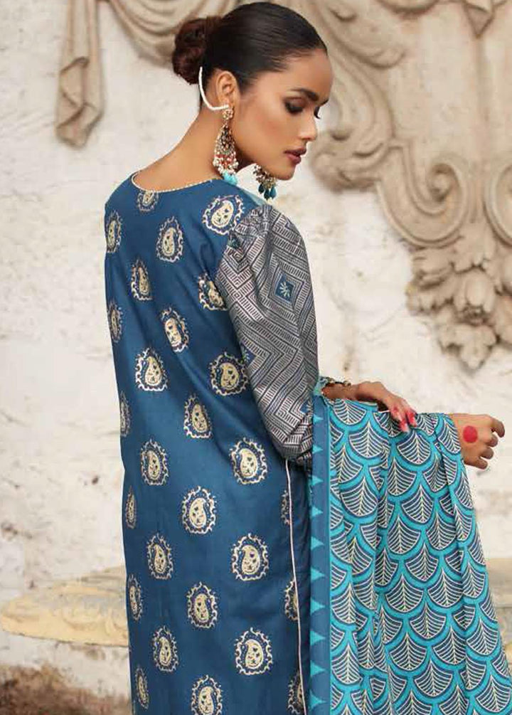 Pure Joy of Winter By Gul Ahmed Printed  Suits Unstitched 3 Piece GA22PJ WS-12002 A - Winter Collection