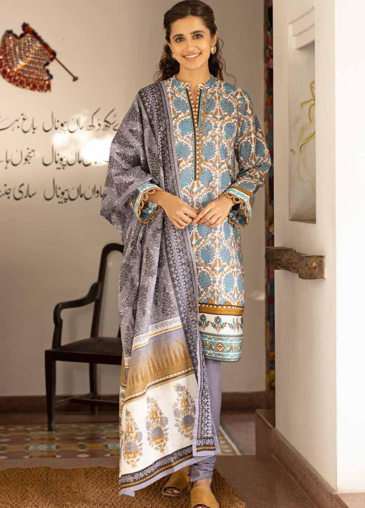Rang Angan By Gul Ahmed Printed Lawn Suits Unstitched 3 Piece GA21RA CL-1265 A - Summer Collection
