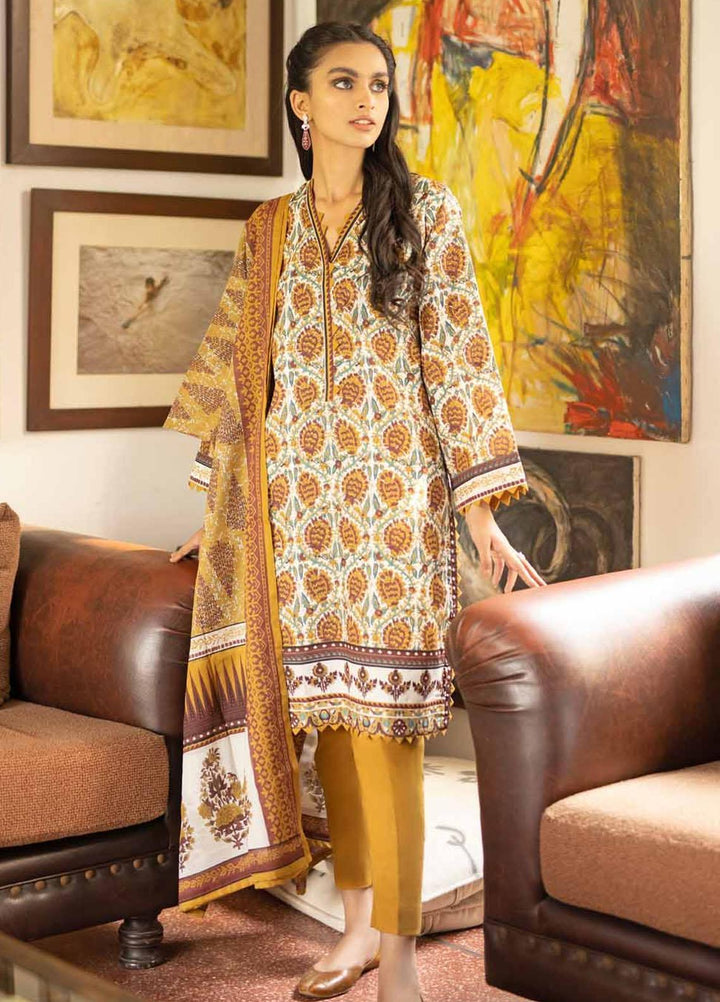 Rang Angan By Gul Ahmed Printed Lawn Suits Unstitched 3 Piece GA21RA CL-1265 B - Summer Collection