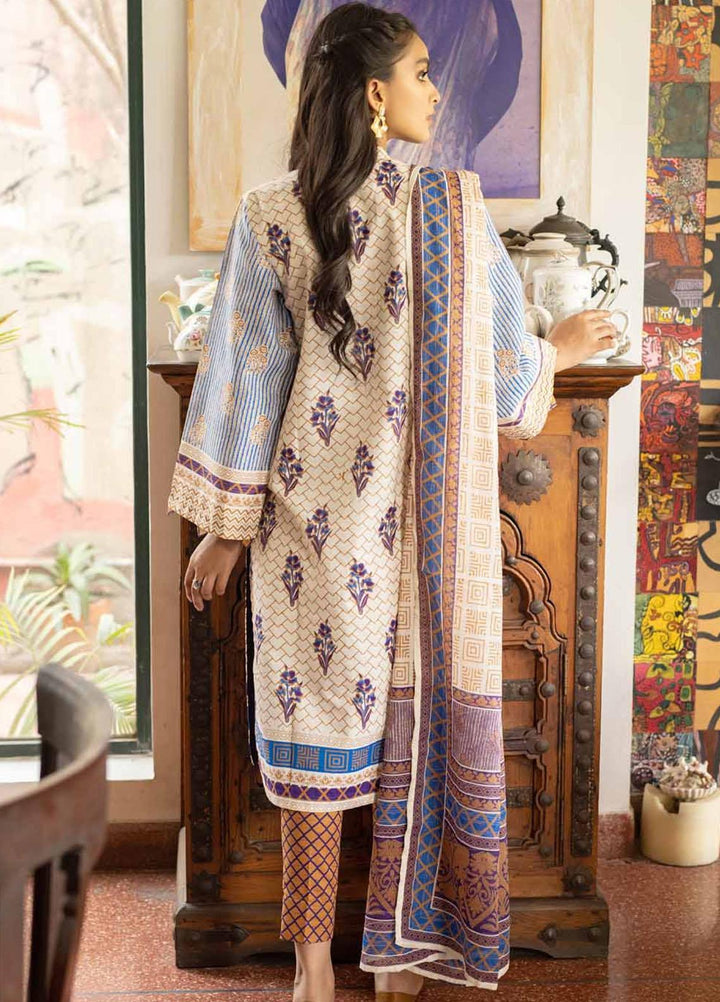 Rang Angan By Gul Ahmed Printed Lawn Suits Unstitched 3 Piece GA21RA CL-1267 B - Summer Collection
