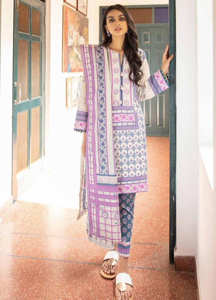 Rang Angan By Gul Ahmed Printed Lawn Suits Unstitched 3 Piece GA21RA CL-1268 B - Summer Collection