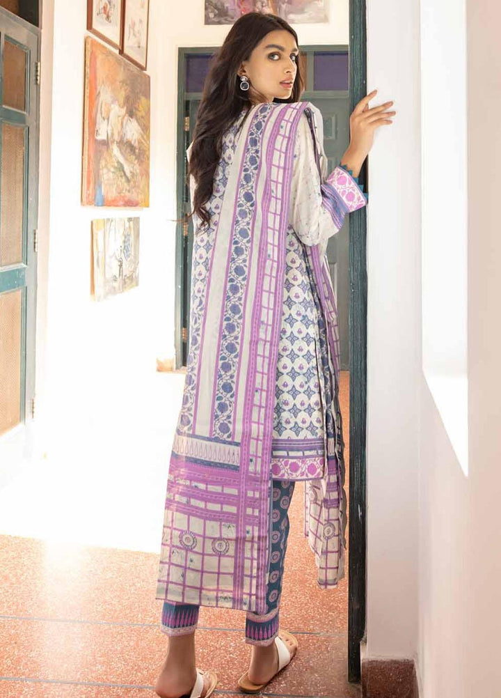 Rang Angan By Gul Ahmed Printed Lawn Suits Unstitched 3 Piece GA21RA CL-1268 B - Summer Collection