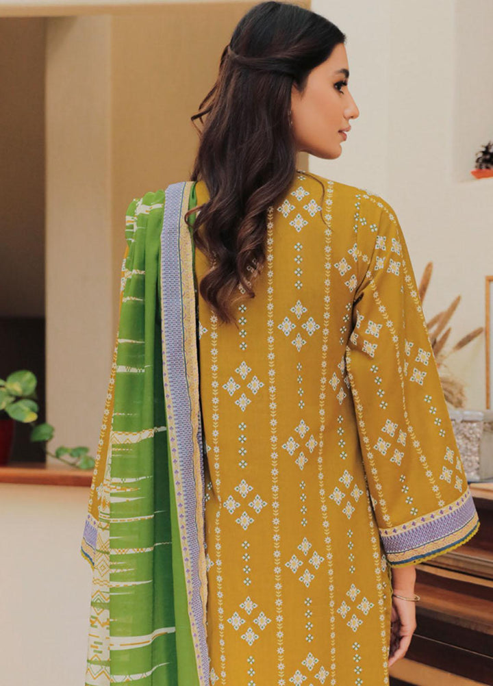 Gul Ahmed Printed Lawn Suits Unstitched 3 Piece GA23SF CL32380-A - Summer Collection