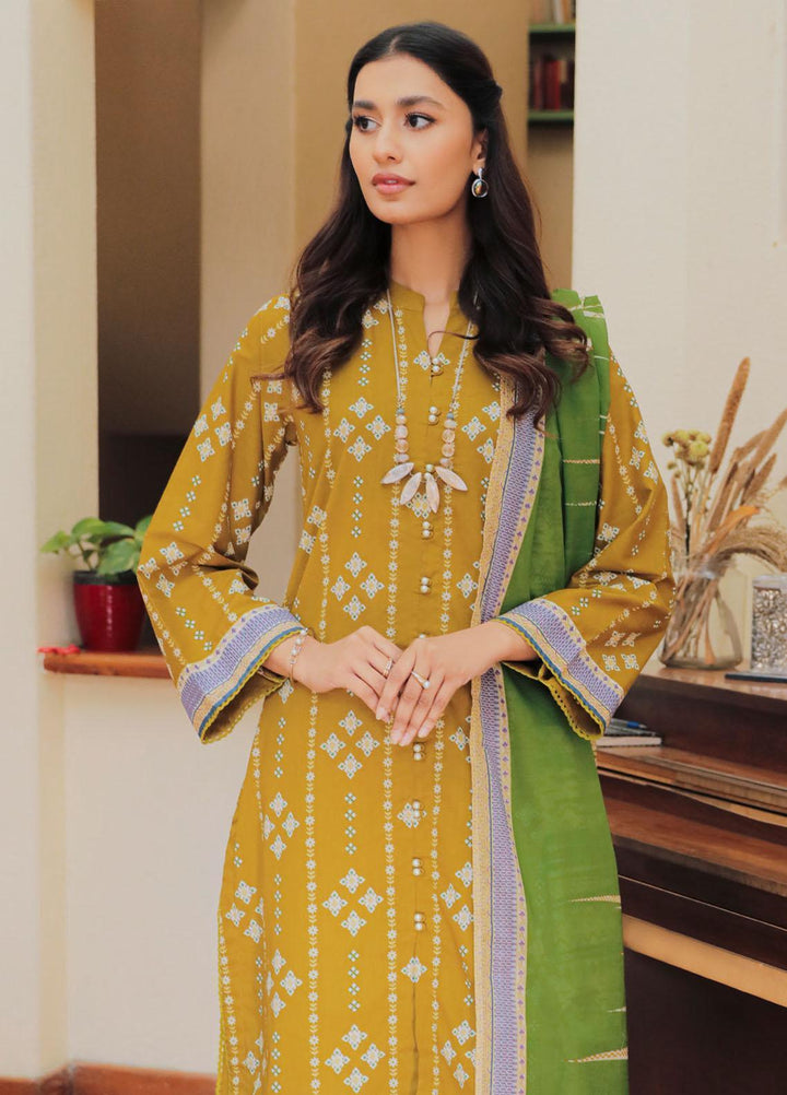 Gul Ahmed Printed Lawn Suits Unstitched 3 Piece GA23SF CL32380-A - Summer Collection