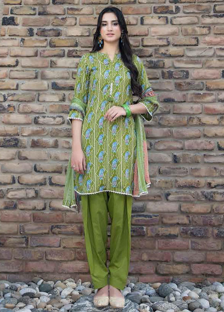 Breeze By Gul Ahmed Printed Lawn Suits Unstitched 3 Piece GA23B BM-32031 - Summer Collection