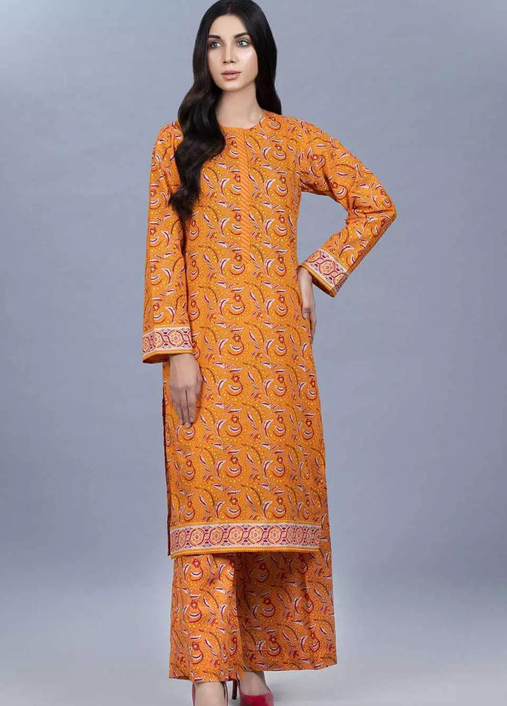 Gul Ahmed Printed Lawn  Unstitched Kurties GA21VG SL-884-B - Summer Collection