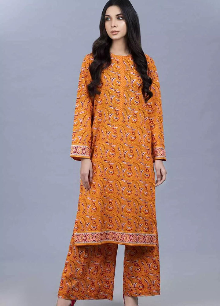 Gul Ahmed Printed Lawn  Unstitched Kurties GA21VG SL-884-B - Summer Collection