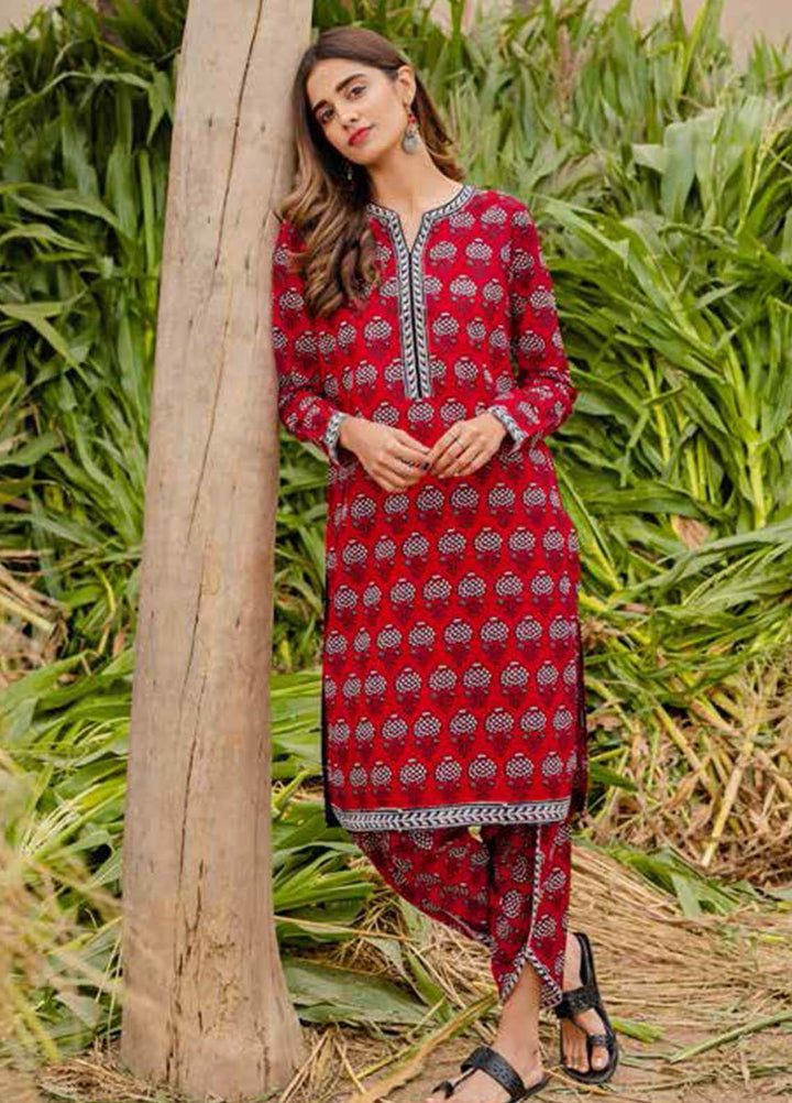 Gul Ahmed Printed Lawn  Unstitched Kurties GA21VG SL 885-B - Summer Collection