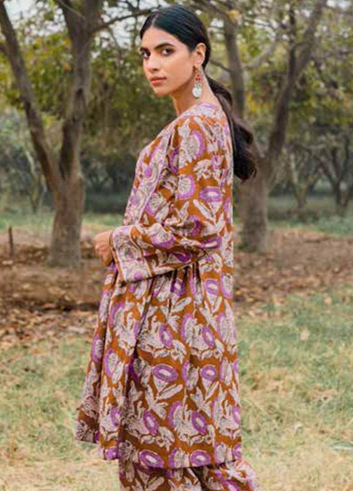 Gul Ahmed Printed Lawn  Unstitched Kurties GA21VG SL 887-A - Summer Collection