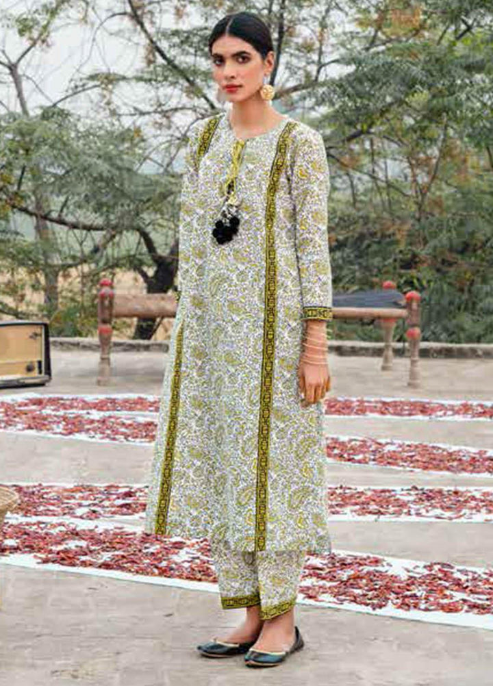 Gul Ahmed Printed Lawn  Unstitched Kurties GA21VG SL 894-B - Summer Collection