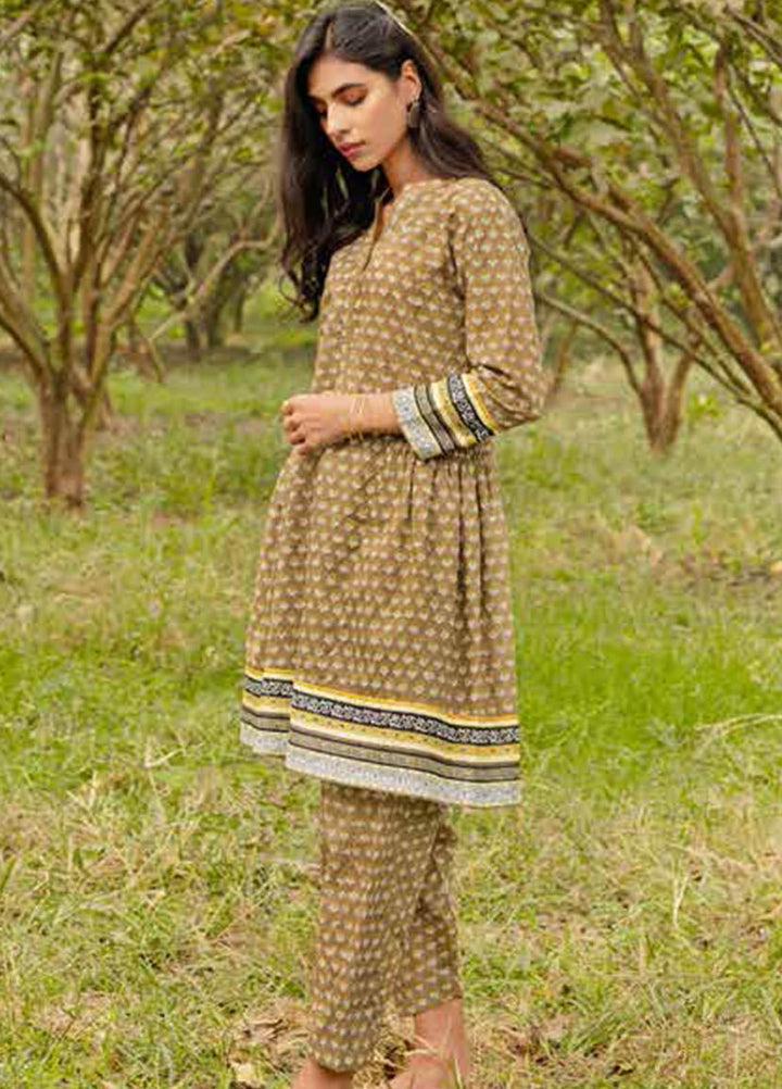 Gul Ahmed Printed Lawn  Unstitched Kurties GA21VG SL 896-A - Summer Collection