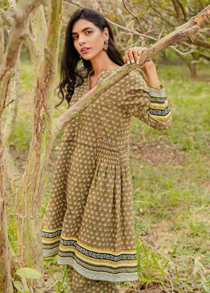 Gul Ahmed Printed Lawn  Unstitched Kurties GA21VG SL 896-A - Summer Collection