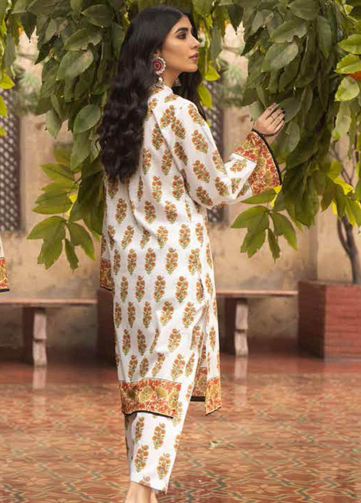 Gul Ahmed Printed Lawn  Unstitched Kurties GA21VG SL 954-A - Summer Collection