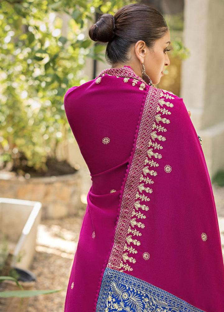 Gul Ahmed Embroidered Pashmina Suits Unstitched 3 Piece GA23WB AP 32059 - Winter Collection