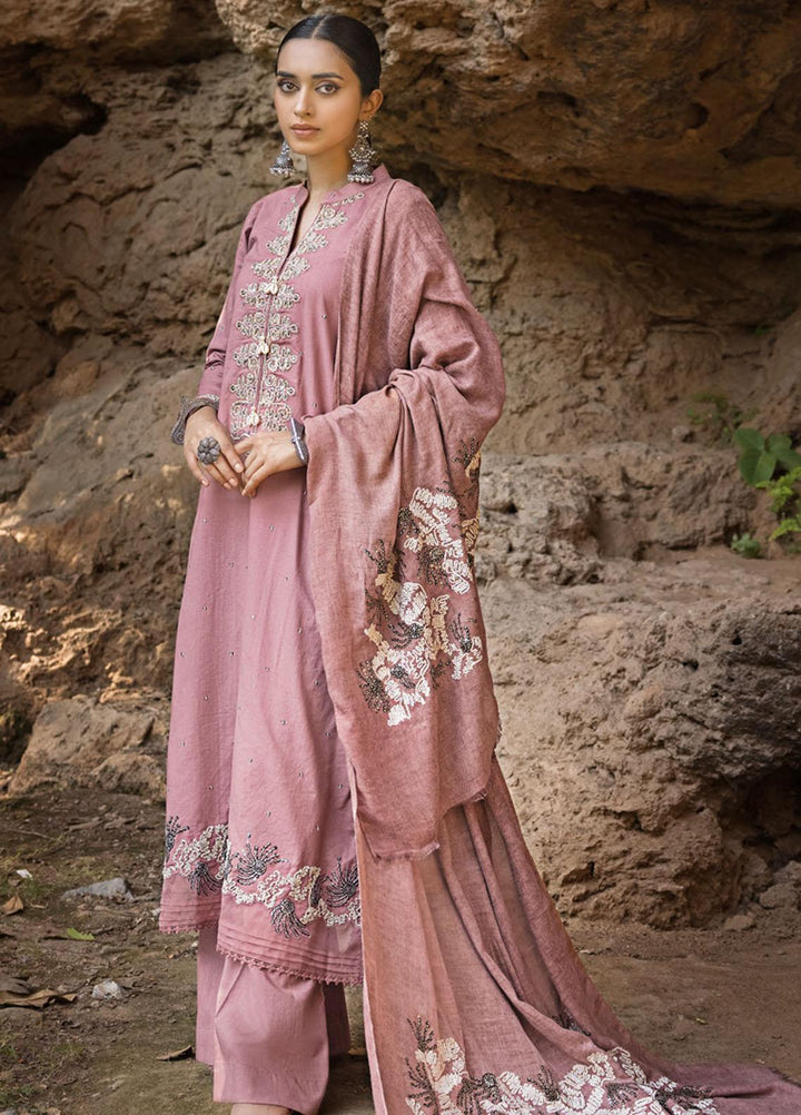 Gul Ahmed Embroidered Pashmina Suits Unstitched 3 Piece GA23WB AP 32092 - Winter Collection