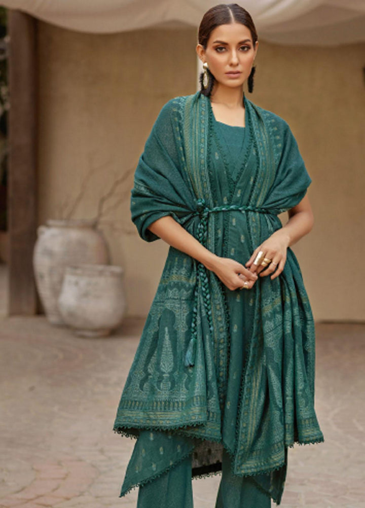 Gul Ahmed Embroidered Karandi Suits Unstitched 3 Piece GA23WB MJ 32068 - Winter Collection