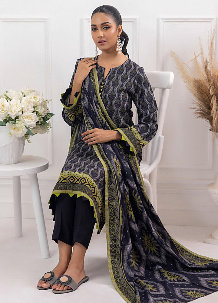 Gul Ahmed Embroidered Dhanak Suits Unstitched 3 Piece GA23WB WNS 32205 B - Winter Collection