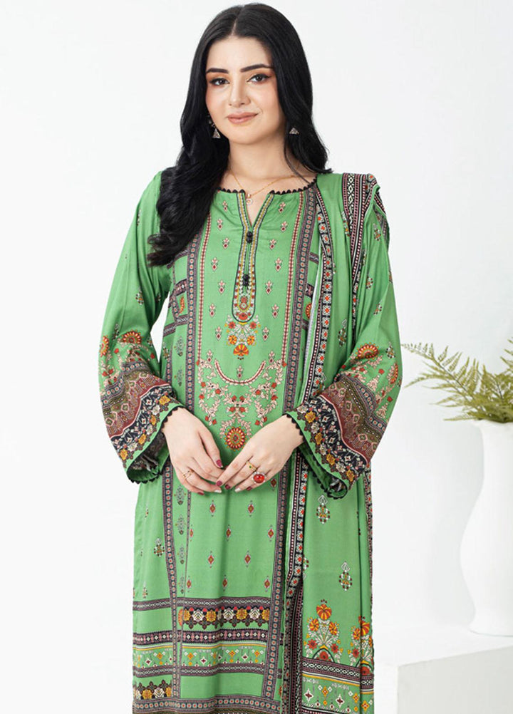 Gul Ahmed Embroidered Cotail Suits Unstitched 3 Piece GA23WB WNS 32255 B - Winter Collection
