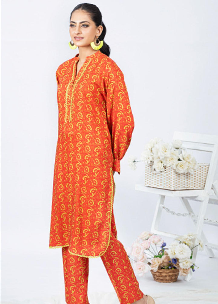 Gul Ahmed Embroidered Linen Suits Unstitched 2 Piece GA23WB WNST 32089 - Winter Collection