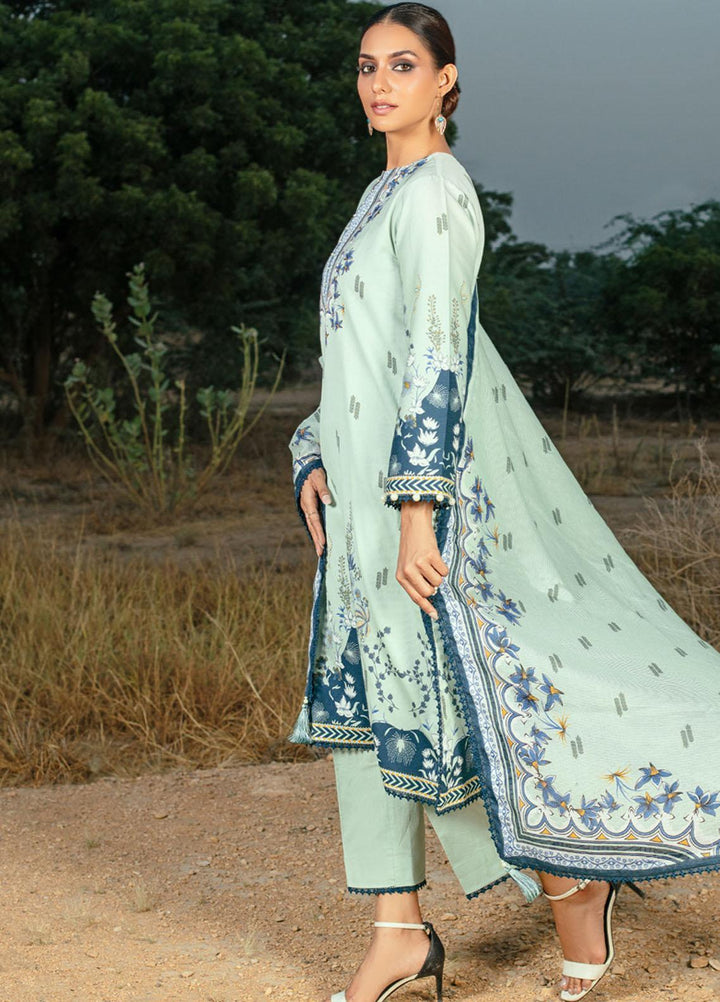 Gul Ahmed Printed Corduroy Suits Unstitched 3 Piece GA23WC CD 32004A - Winter Collection