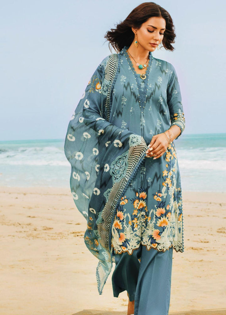 Gul Ahmed Printed Corduroy Suits Unstitched 3 Piece GA23WC CD 32007 - Winter Collection