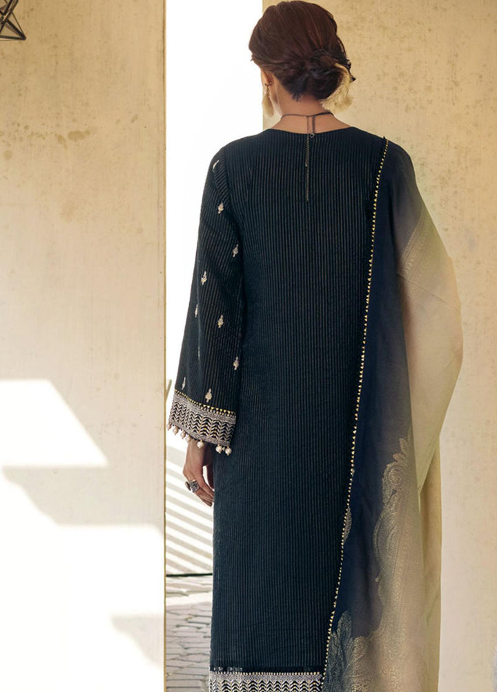 Gul Ahmed Embroidered Khaddar Suits Unstitched 3 Piece GA23WC MJ 32077 - Winter Collection